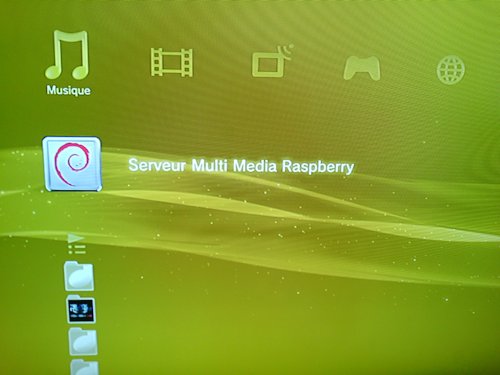 Raspberry Upnp PS3