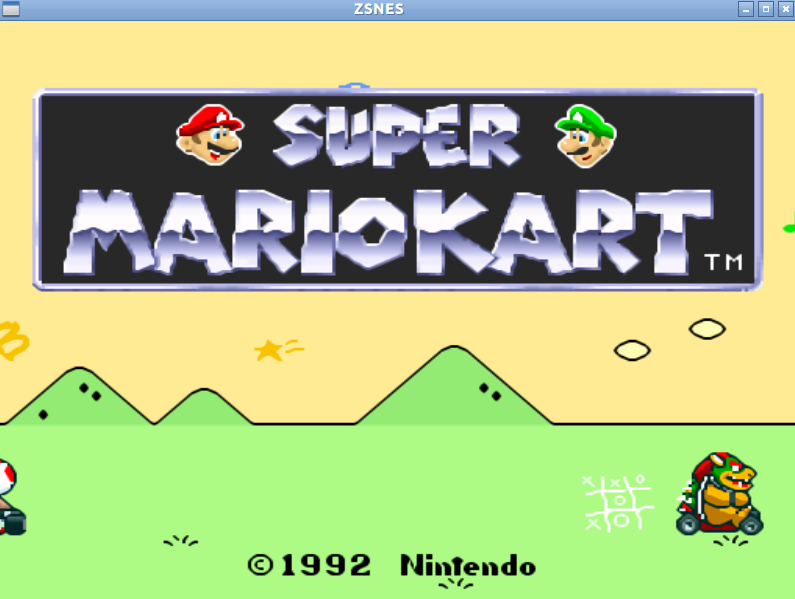 SNES - Mario Kart